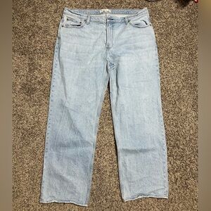 Abercrombie & Fitch Baggy Low Rise Jeans
